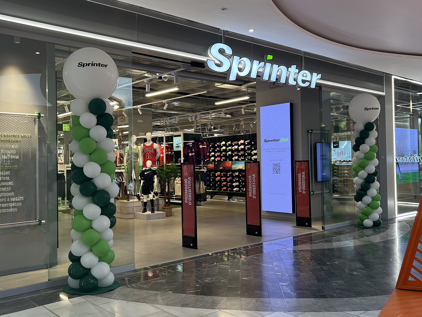 El calzado deportivo de Sprinter llega a Westfield Glòries