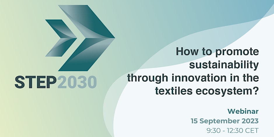 La Confederación Europea de Confección y Textiles (EURATEX) organiza el webinario sobre sostenibilidad textil STEP2030