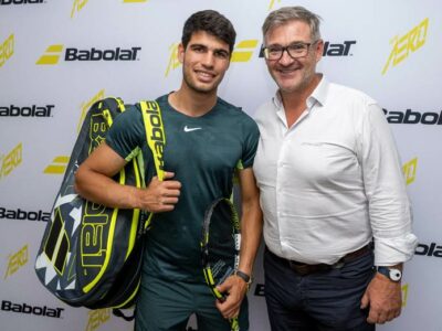 El n.º 1 del mundo, Carlos Alcaraz, y BABOLAT, la marca líder mundial de tenis, anuncian la ampliación de su colaboración durante 7 años más hasta 2030