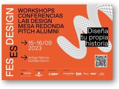 La Escuela Superior de Diseño de Barcelona ESDESIGN organiza la segunda edición del FESesDESIGN los días 15 y 16 de septiembre