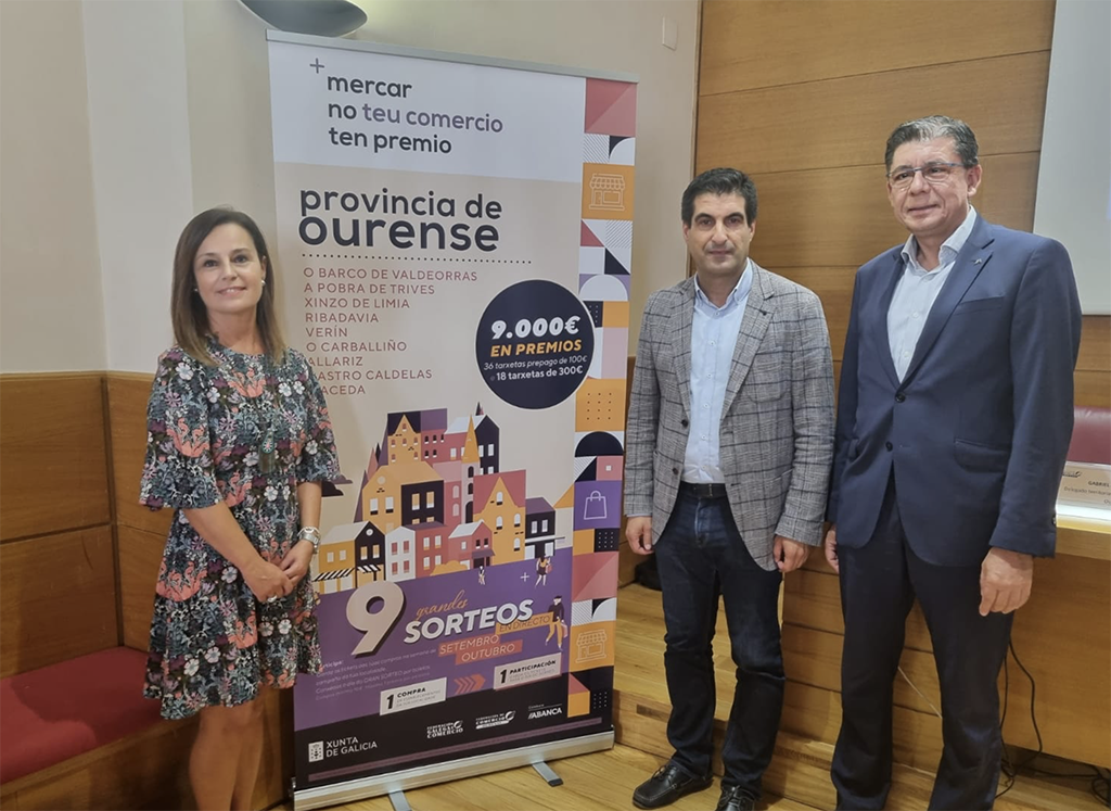 La Xunta de Galicia presenta en Ourense la campaña 'Mercar no teu comercio ten premio'