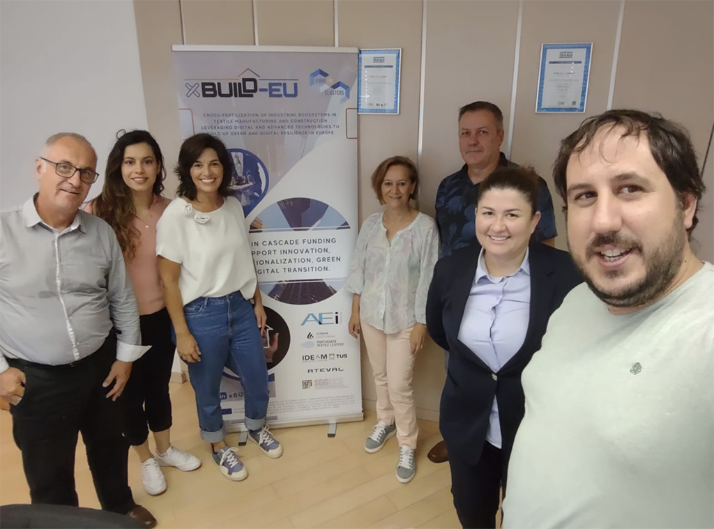 La AEI Tèxtils se prepara en Eslovenia para seguir dando soporte al desarrollo de la resiliencia de la industria textil mediante el proyecto xBUILD-EU