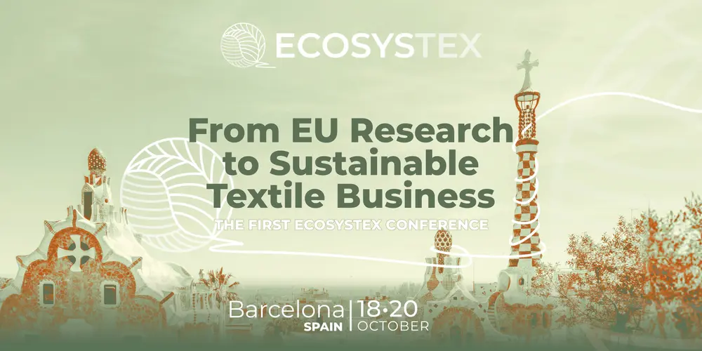 Textile ETP abre el registro para la primera Conferencia ECOSYSTEX en Barcelona