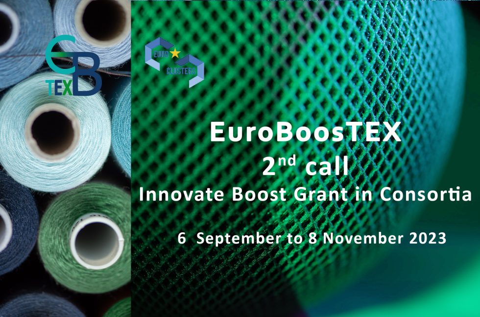 ATEVAL informa que EuroBoosTEX ha lanzado la segunda convocatoria de propuestas con 720.000€ para apoyar a las PYMES textiles europeas