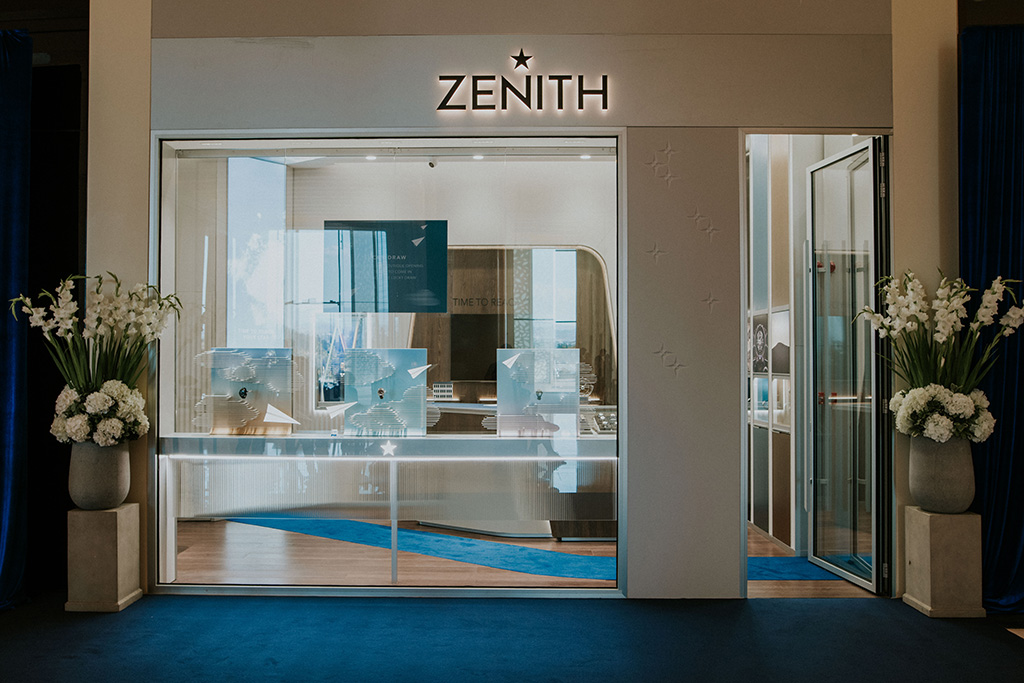 Zenith presenta el Defy Skyline Sapphire en su boutique recién inaugurada en Chipre