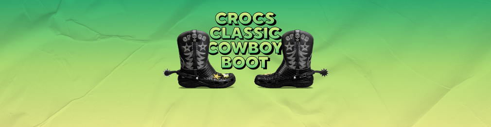 Crocs redefine la creatividad con el lanzamiento mundial de sus botas Classic Cowboy este Croctober 23