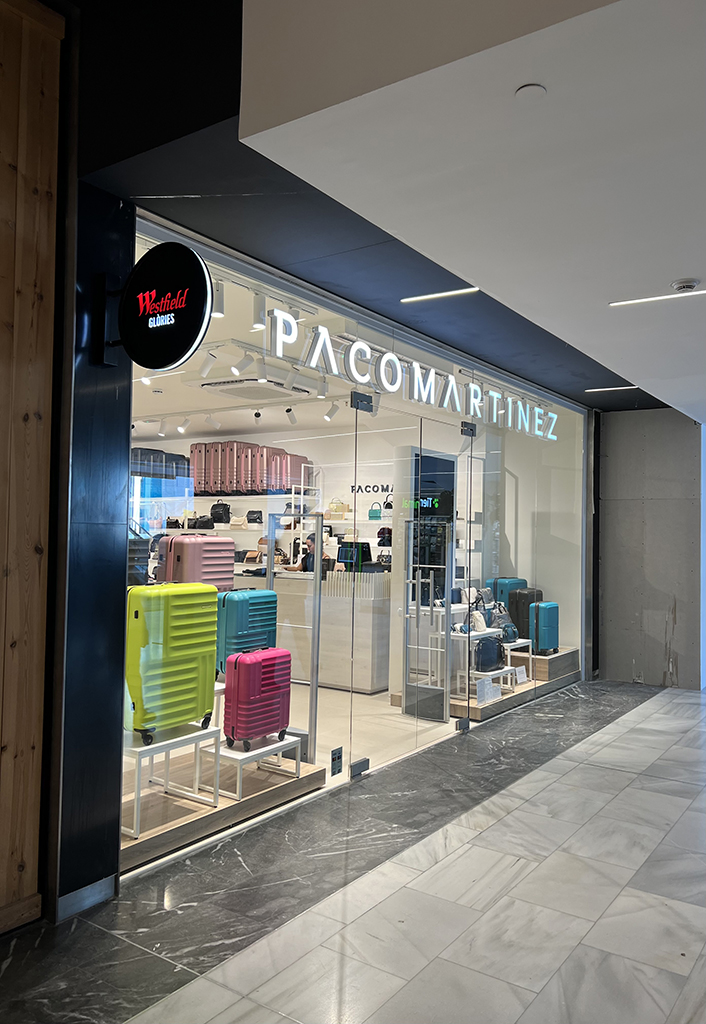 La marca española de accesorios de viaje PACOMARTINEZ llega a Westﬁeld Glòries