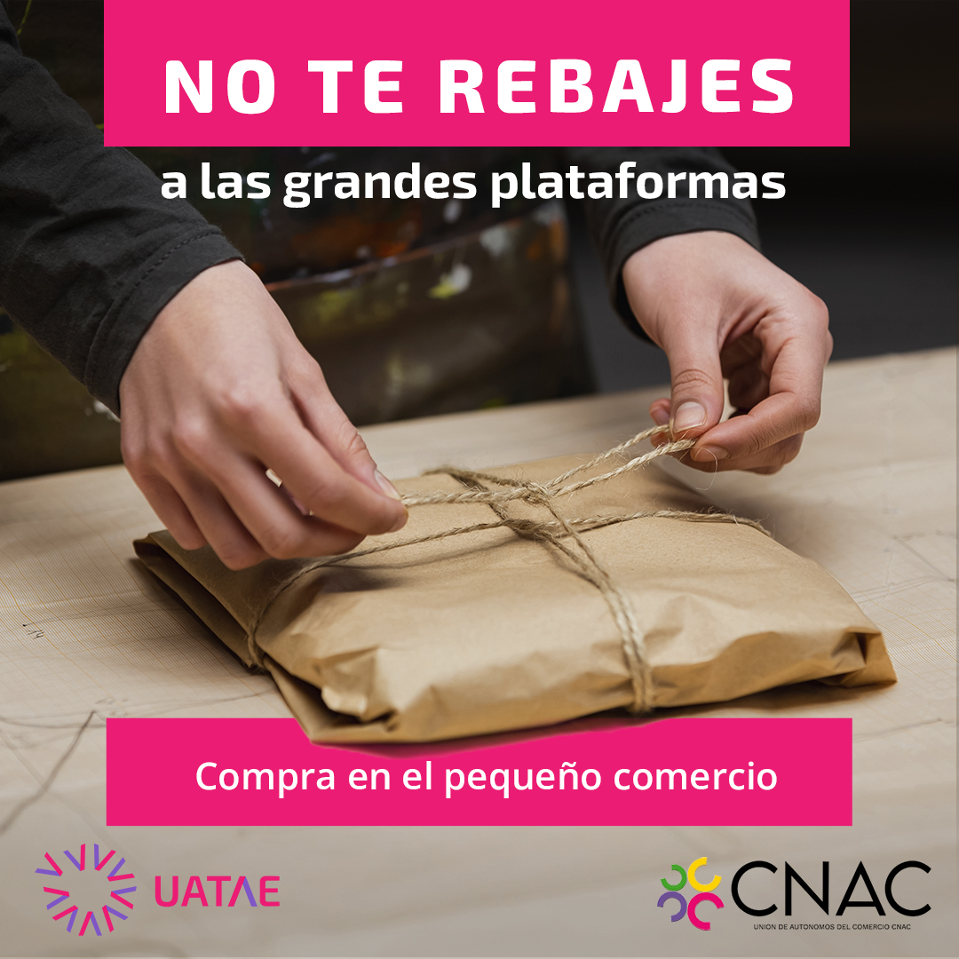 La Unión de Asociaciones de Trabajadores Autónomos y Emprendedores (UATAE) y la Unión de Comercio CNAC piden que las compras del Black Friday se realicen en el comercio local