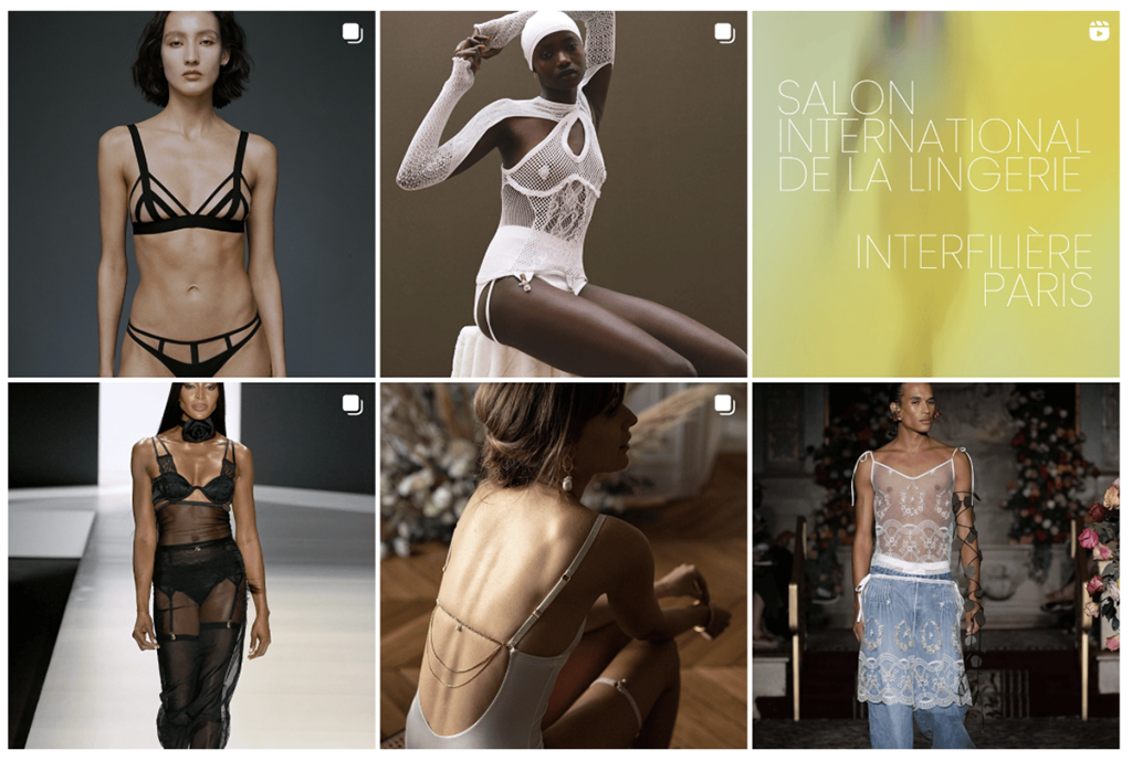 Grandes cuentas estarán presentes en la edición de enero de 2024 del Salon International de la Lingerie