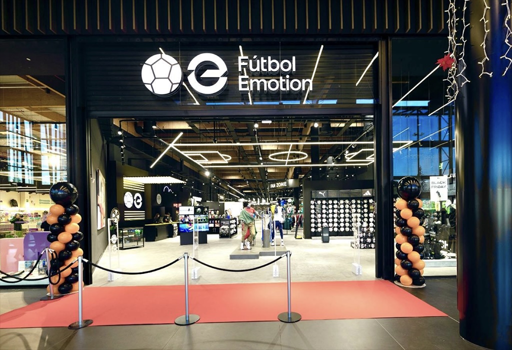 Fútbol Emotion abre la tienda de fútbol más grande de España en el CC Parque Principado