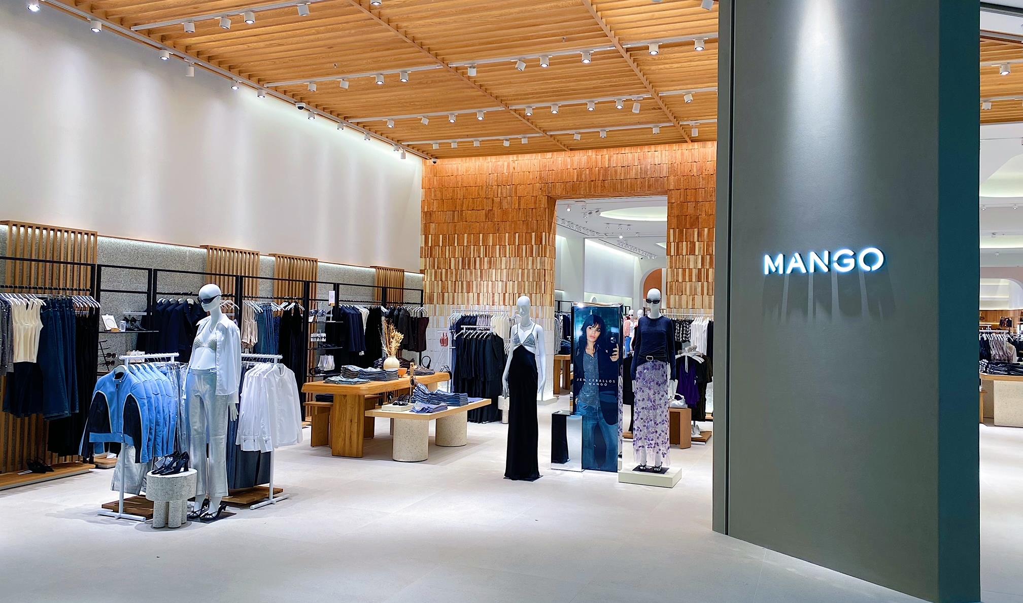 Mango lleva su concepto New Med a Dubai por primera vez con la renovación de su tienda en Dubai Mall