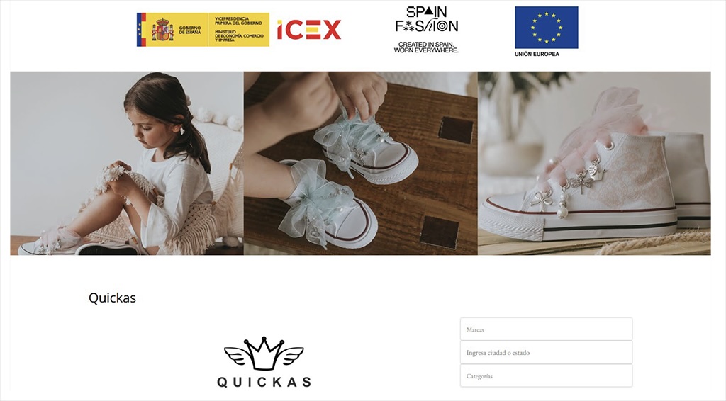La firma de moda y calzado infantil QUICKAS llega a México de la mano de ICEX