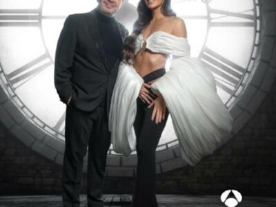 Cristina Pedroche elige un conjunto dos piezas de la diseñadora valenciana Isabel Sanchís para la promoción de las Campanadas 2023