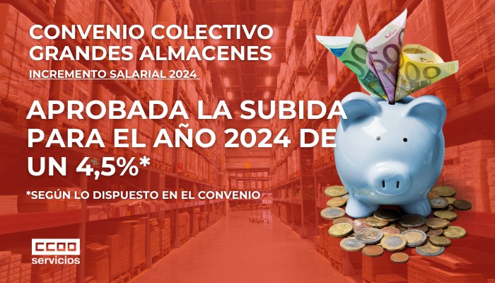 El BOE publica el Convenio colectivo de Grandes Almacenes