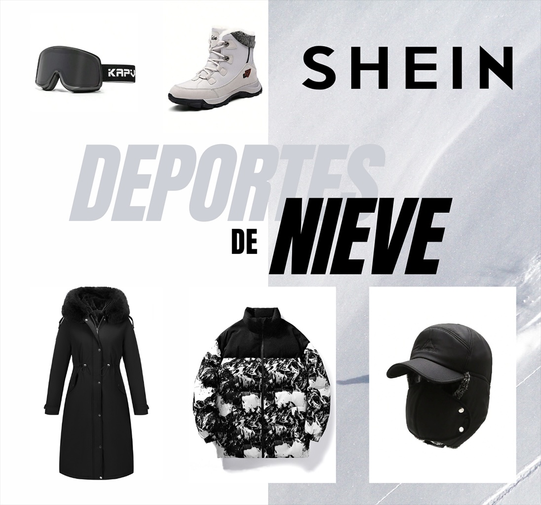 SHEIN presenta su colección de deportes de nieve: Efectividad y diseño a precios imbatibles