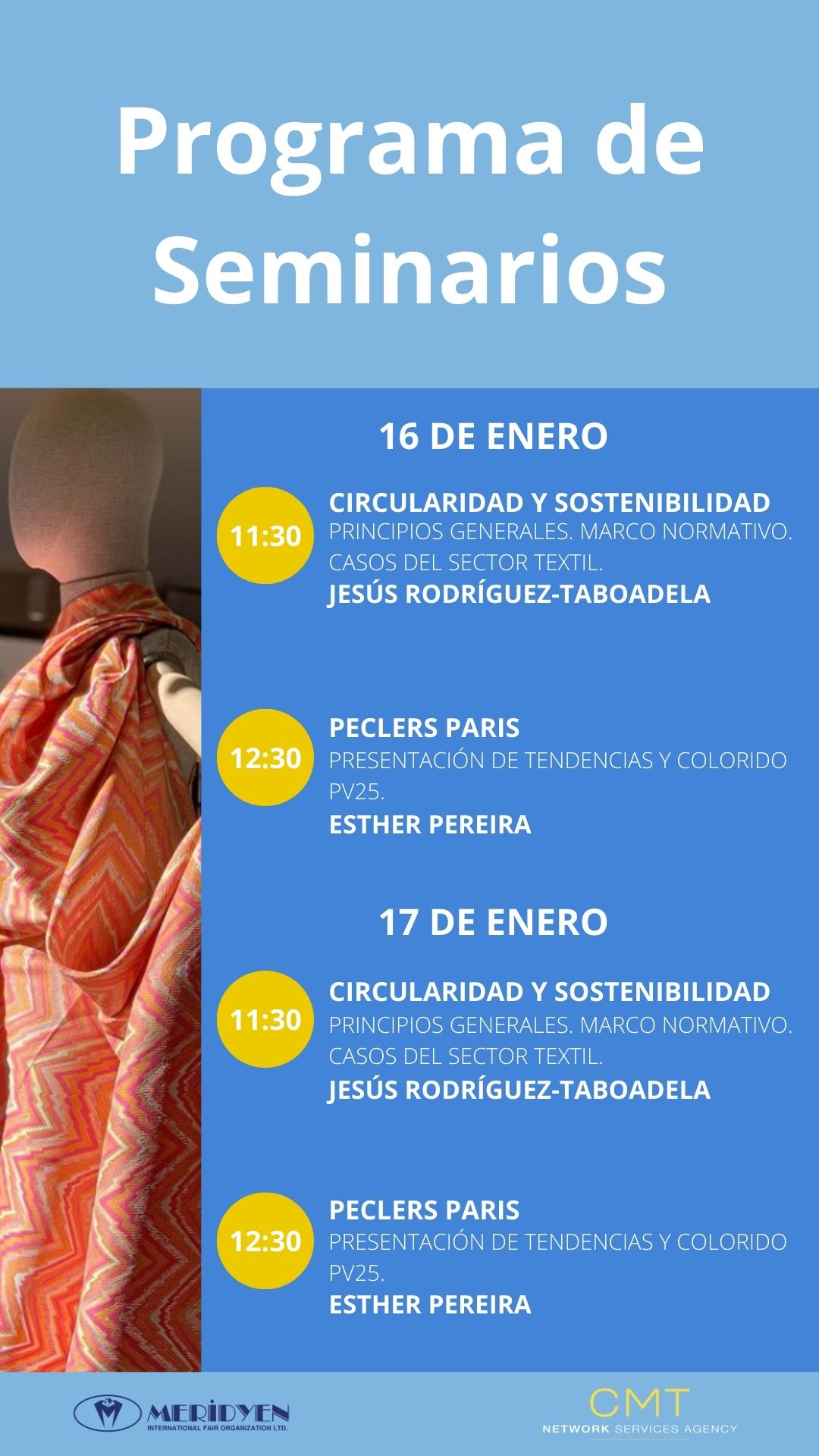 Barcelona Textile Expo avanza su programa de conferencias y seminarios