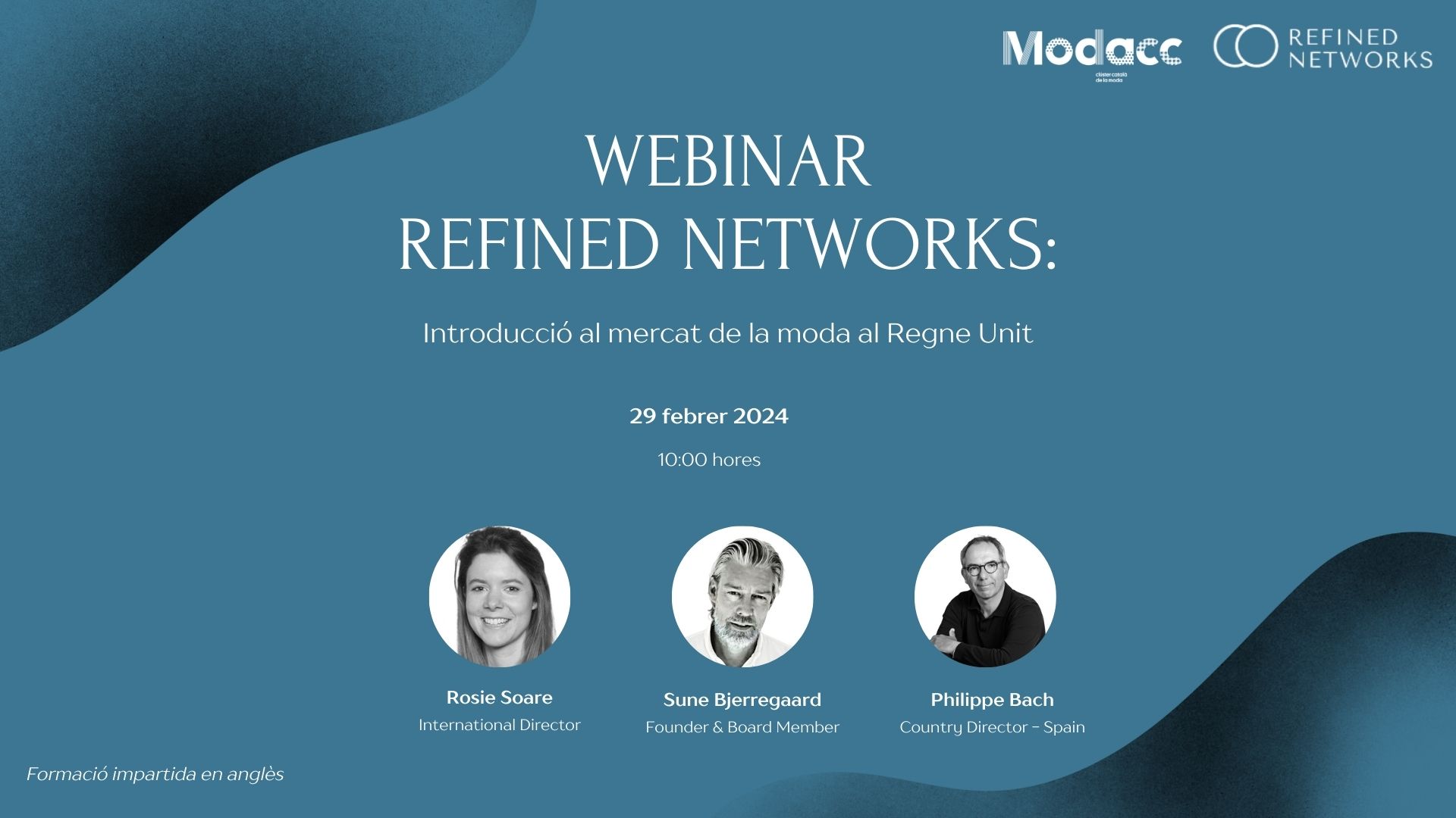 El Clúster Catalán de la Moda (Modacc) organiza el webinar 'Refined Networks: Introducción en el mercado de la moda en Reino Unido'