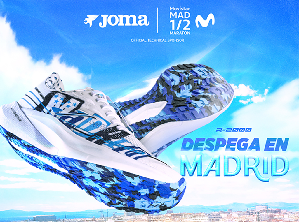 Joma presenta las nuevas zapatillas oficiales con las que “despegar” en Madrid