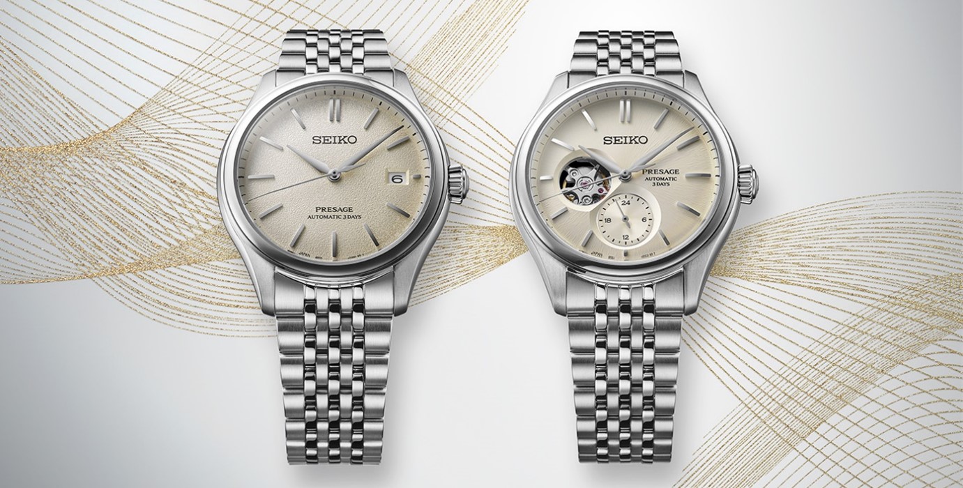 Nace la serie Seiko Presage Classic: texturas, colores y materiales del arte tradicional japonés