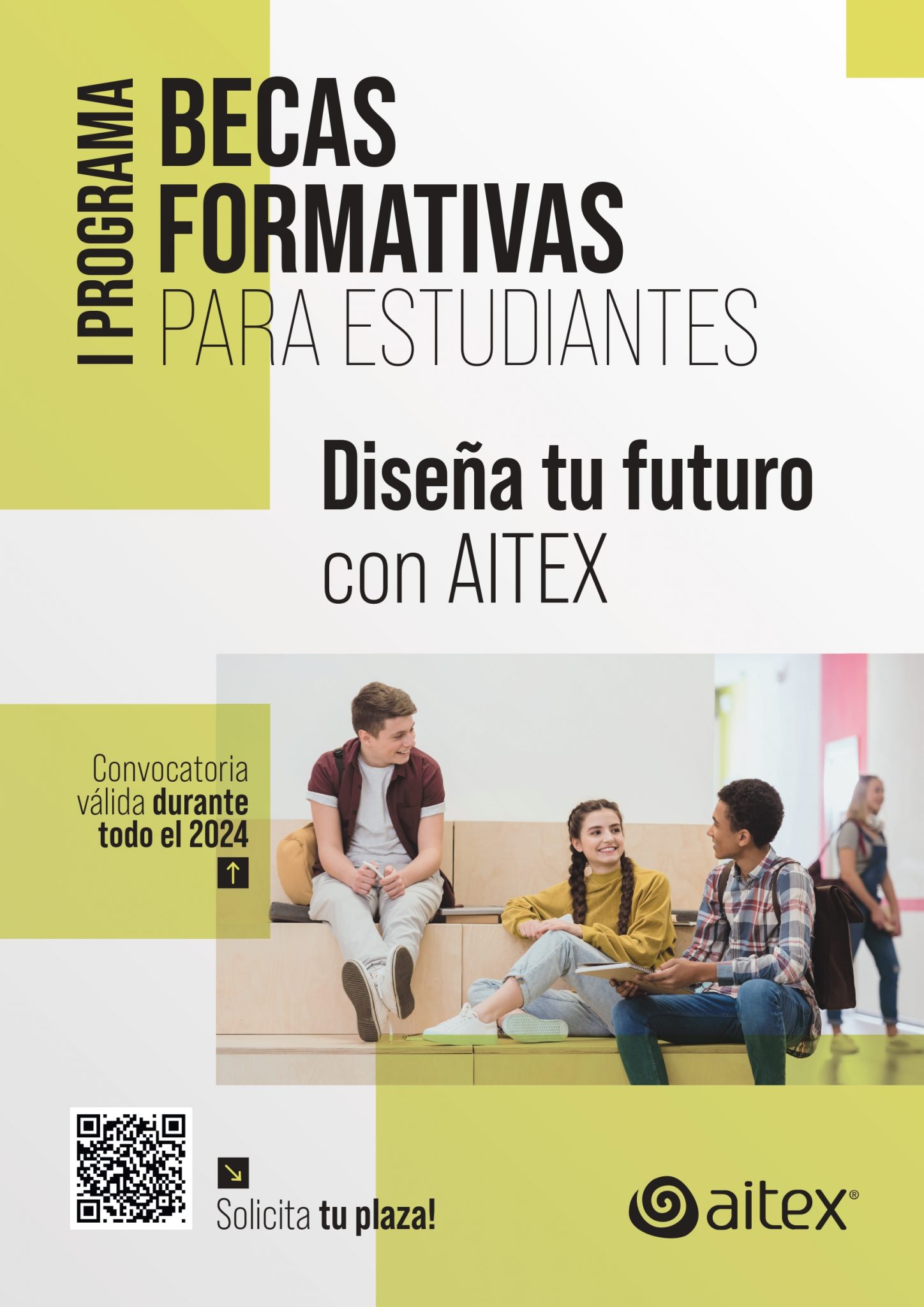 I Programa de becas formativas de AITEX para estudiantes de titulaciones relacionadas con la industria textil, piel, moda y cosmética