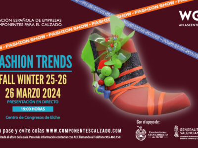 La Asociación Española de Empresas de Componentes, Curtidos y Maquinaria para el Calzado y la Marroquineria (AEC) avanza cómo será el calzado del Otoño Invierno 2025-2026