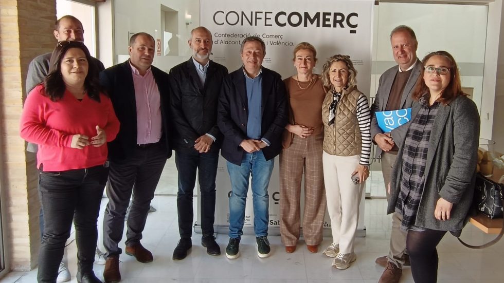 El comercio de Castilla y León y el de la Comunitat Valenciana se encuentran en Confecomerç