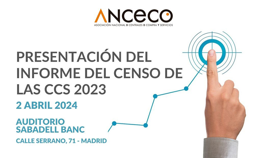 La Asociación Nacional de Centrales de Compra y Servicios (ANCECO) presenta su Informe del Censo de las CCS 2023