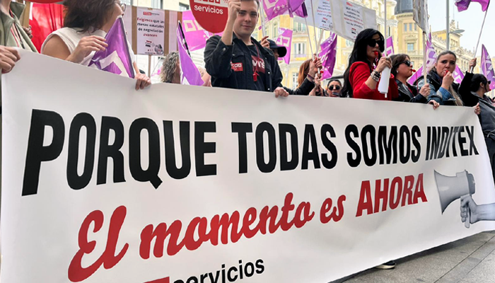 CCOO sale reforzada tras las movilizaciones del pasado 22M para afrontar la Mesa Estatal con Inditex el próximo 3 de abril