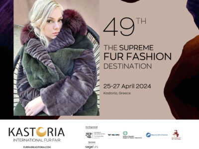 La 49a KASTORIA International Fur Fair se celebrará del 25 al 27 de abril de 2024, en el Centro Internacional de Exposiciones de Kastoria (IECK) en Kastoria (Grecia)