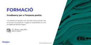 Modacc organiza 'Formación: Ecodiseño para el impacto positivo'