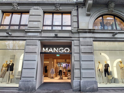 Mango lleva su concepto New Med a Suiza por primera vez con la renovación de su tienda en Zurich