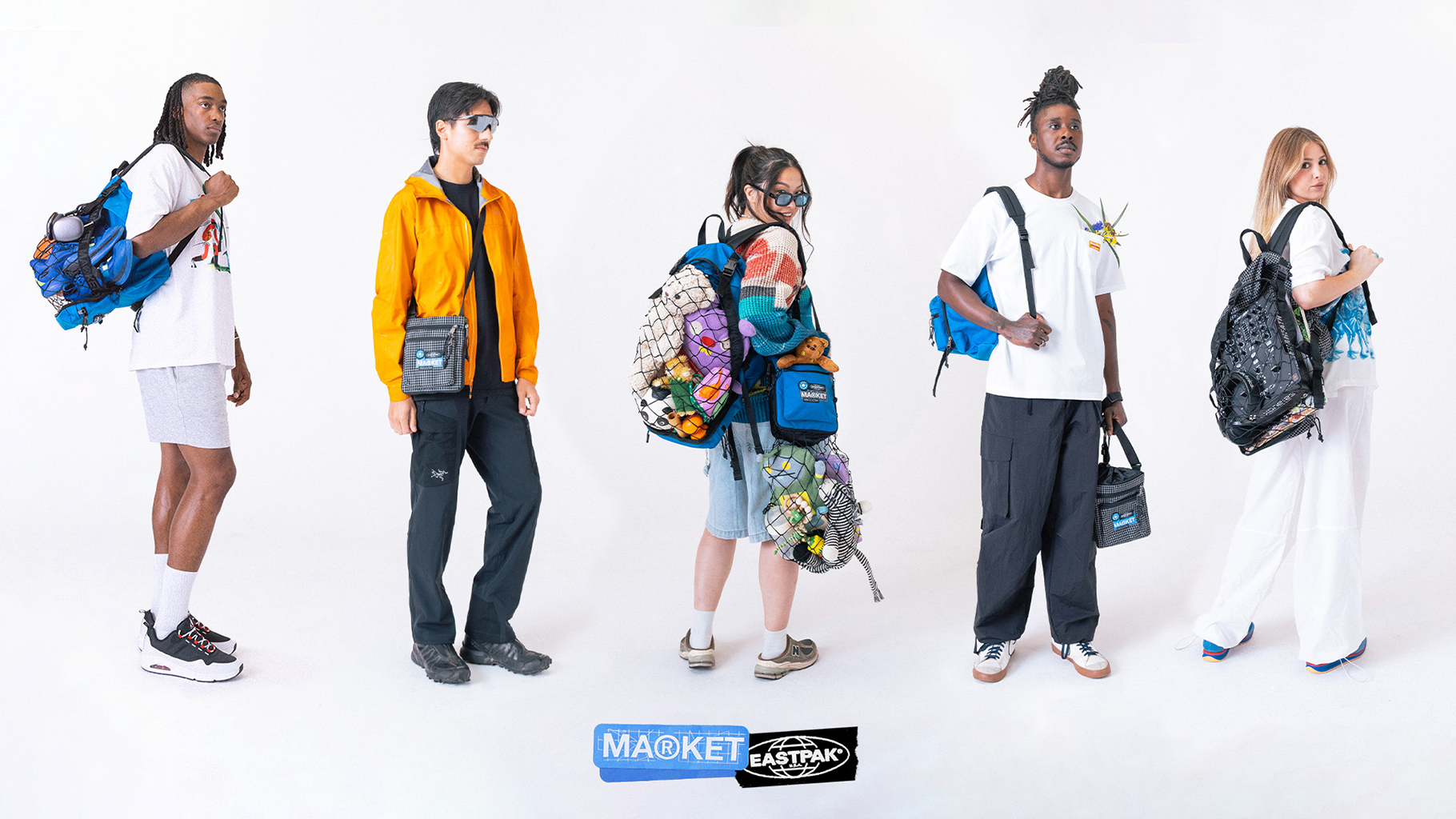 Market y Eastpak presentan una colección de bolsos convertibles enfocados en el estilo de vida