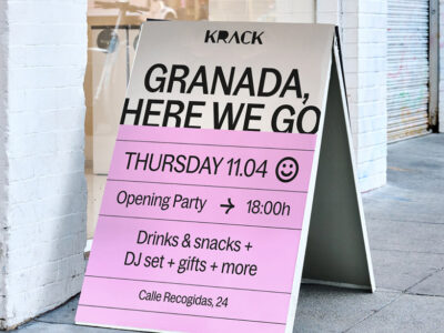 Krack abre hoy un nuevo punto de venta en Granada