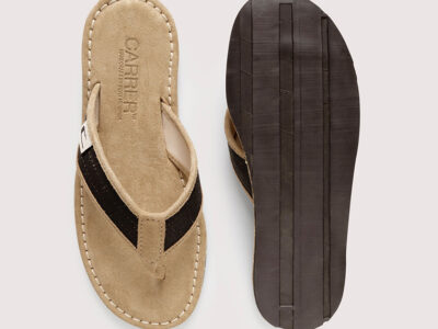 CARRER & PORT unen sus caminos para lanzar su primera colección de sandalias de suela de neumático