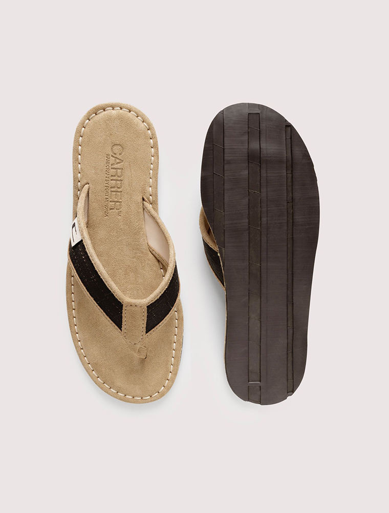 CARRER & PORT unen sus caminos para lanzar su primera colección de sandalias de suela de neumático