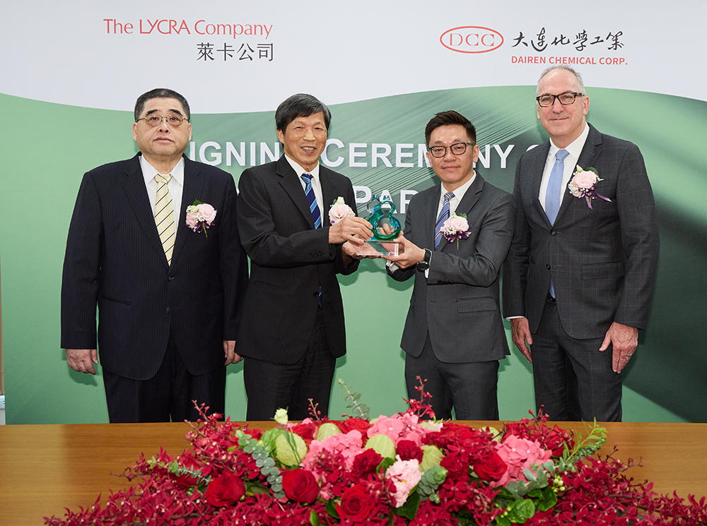 Dairen Chemical Corporation se une a The LYCRA Company y Qore en el desarrollo de la fibra renovable LYCRA
