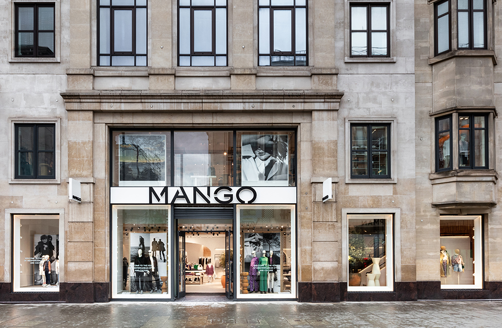 Mango refuerza su presencia en Reino Unido con más de veinte aperturas en 2024