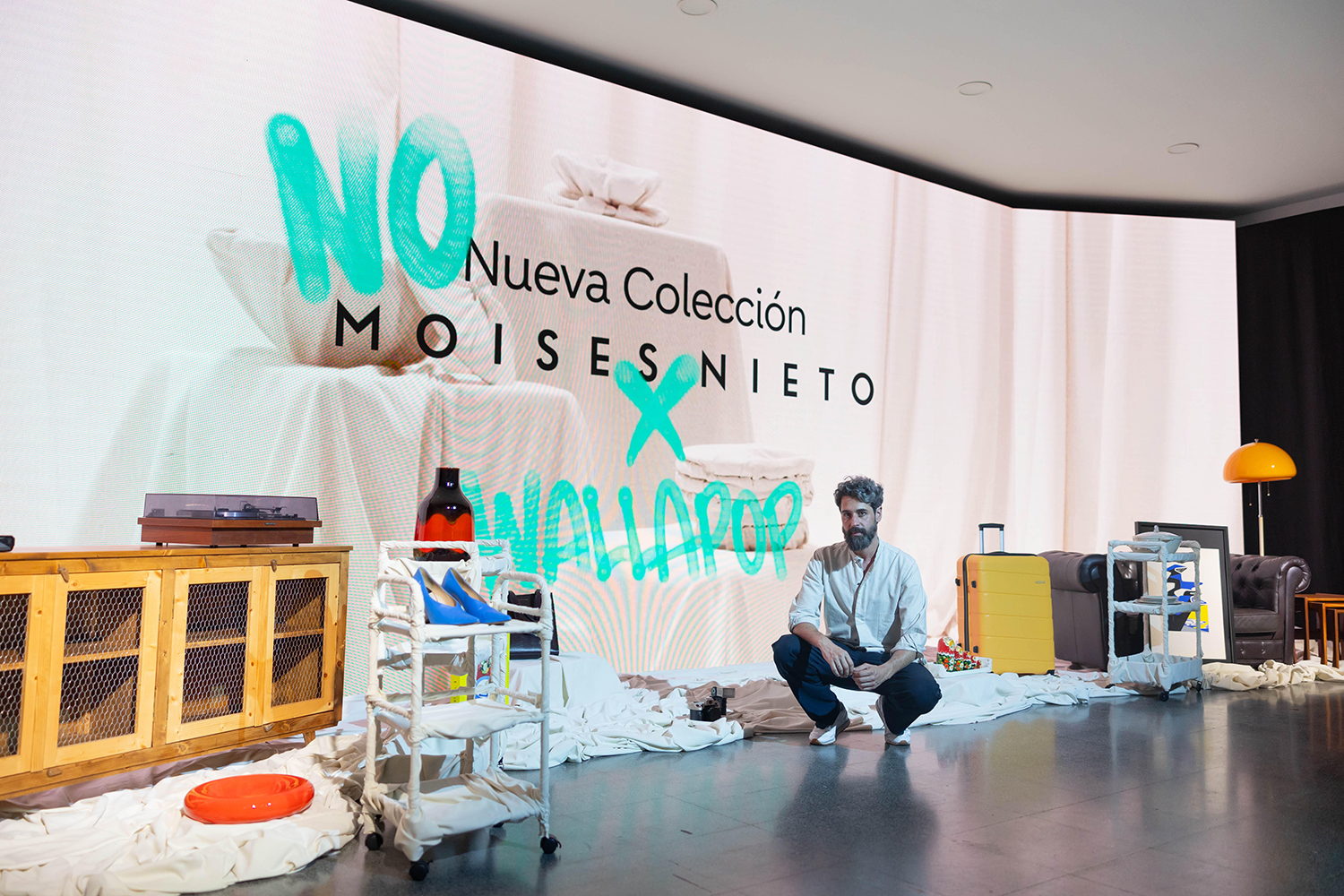 Moisés Nieto y Wallapop presentan la primera colección lifestyle reutilizada en España