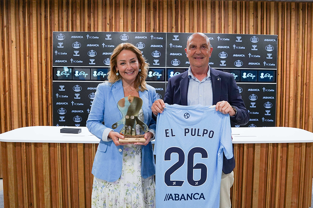 elPulpo afianza su apuesta por el fútbol gallego anunciando un acuerdo con el Celta de Vigo