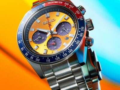 Seiko presenta su reloj más vibrante: diseño atrevido, movimiento solar y máxima precisión