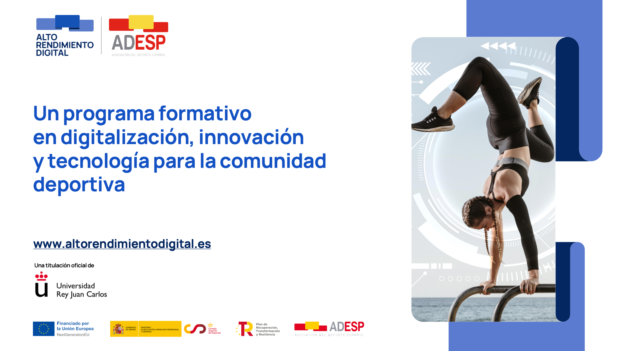 SPAIN IS SPORT-AFYDAD colabora con ADESP en las becas Alto Rendimiento Digital