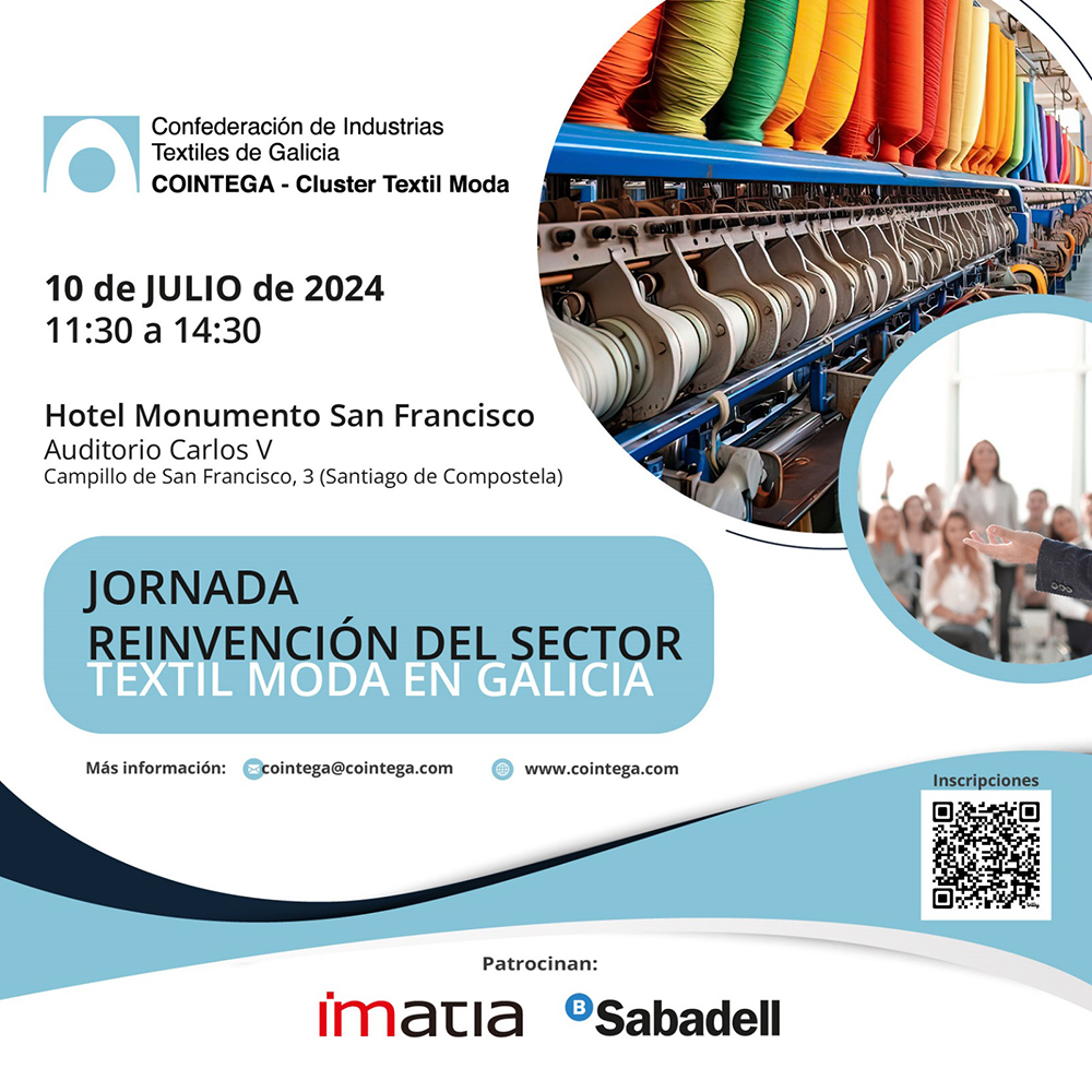 Cointega Clúster Textil-Moda de Galicia reúne al sector textil moda en Santiago el 10 de julio