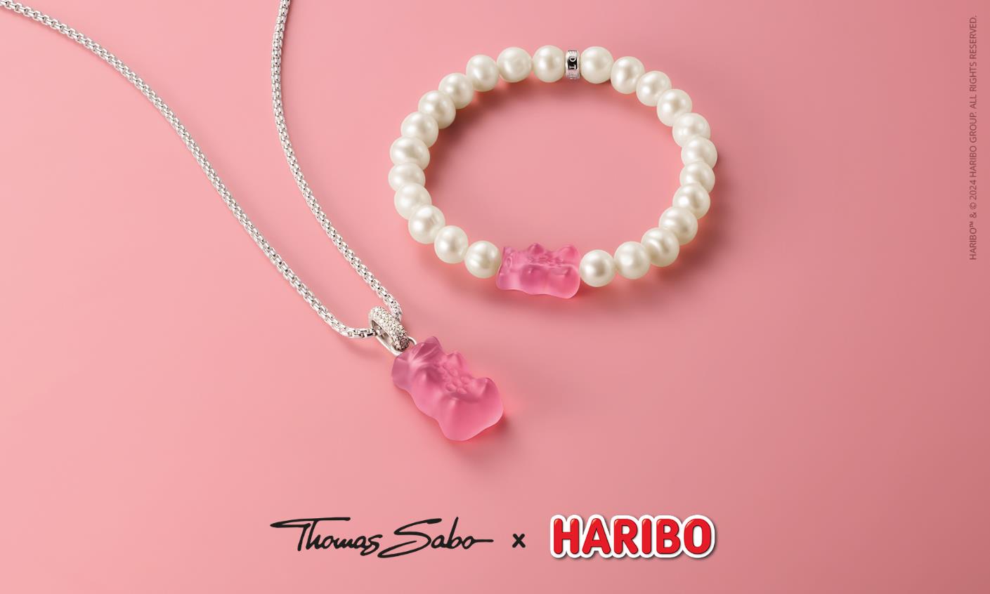 THOMAS SABO presenta la edición Rosa de HARIBO