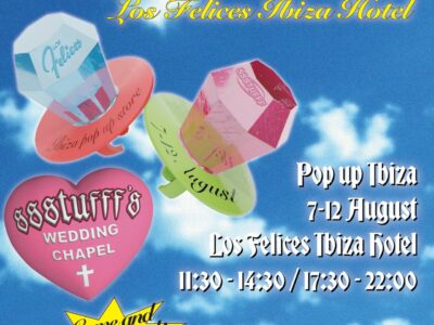 SSSTUFFF abre una pop-up inmersiva en el icónico hotel Los Felices de Ibiza