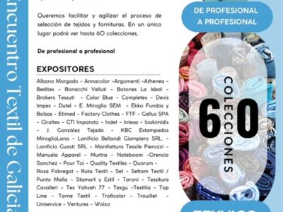 Encuentro textil ETGalicia entre proveedores textiles y empresas de moda