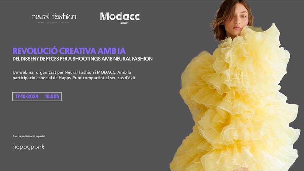 Modacc organiza el webinar: 'Neural Fashion AI x MODACC'