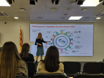 Tèxtils.CAT participa en el grupo de trabajo y en la sesión informativa de la convocatoria Euroclusters 2024 organizada por ACCIÓ