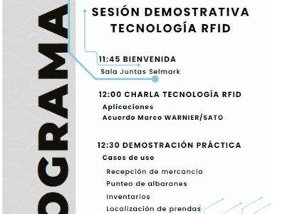 La Confederación de Industrias Textiles de Galicia (Cointega) organiza el próximo día 17 una Sesión Demostrativa en Tecnología RFID