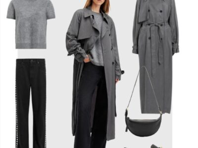 Grey is the new black: AllSaints tiene el look perfecto para la vuelta a la rutina