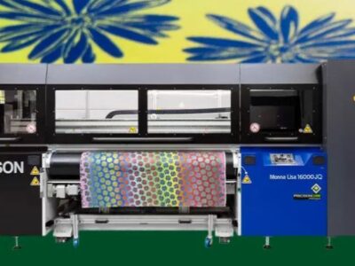 Epson presenta Monna Lisa ML-16000JQ para una impresión de tejidos jacquard más eficiente y sostenible